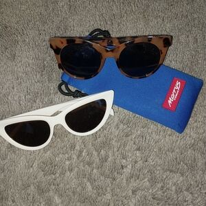Stylish Sunglasses Set - Tortoise and White MORRYS EYEWEAR